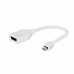 Кабель-адаптер Cablexpert A-mDPM-DPF-001-W Mini DisplayPort - DisplayPort, білий