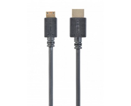 Кабель Cablexpert CC-HDMI4C-6 miniHDMI з позолоченими контактами вилка-C (mini) HDMI  вилка, 1,8 м