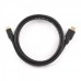 Кабель Cablexpert CC-HDMI4C-6 miniHDMI с позолоченными контактами вилка-C(mini) HDMI вилка, 1,8м