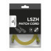 Патч корд Cablexpert PP6A-LSZHCU-Y-1M, S/FTP, литий, 50u" штекер із фіксатором, 1.0 м, жовтий