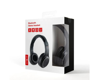Bluetooth гарнітура GMB Audio BHP-WAW, серія "Варшава", чорний колір