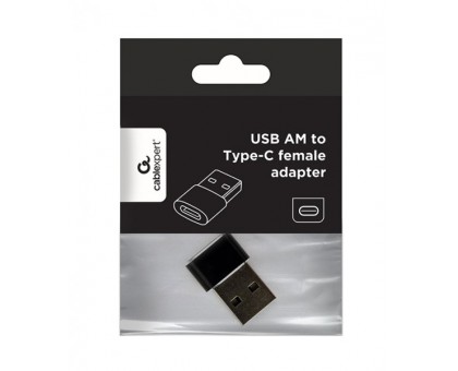 Адаптер Cablexper USB 2.0 ,A-USB2-AMCF-02, USB-A на USB-C