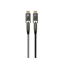 Кабель Cablexpert CCAP-HDMIDD-AOC-30M, HDMI-A/D на A/D V.2.0, вилка/вилка, з позолоченими контактами, 30 м