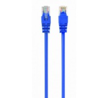 Патч корд Cablexpert PP12-5M/B, UTP, категорія. 5E, литий,  50u" штекер із фіксатором, 5 м, синій