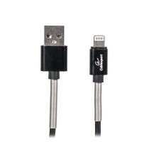 Кабель Cablexpert CCPB-L-USB-06BK, USB 2.0 А-тато/Lightning, 1.0 м.