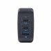 Мережеве ЗУ WC-PD65W-01, для ноутбука \ планшета \ телефону, 1 USB-A + 2 USB-C