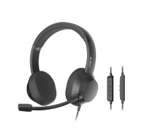 Гарнітура A4-Tech FH150U (Black) USB, колір чорний