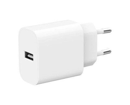 Мережевий зарядний пристрій Gembird TA-UC-1A12-01, 1 USB-A 5V/2.4A (12W), білий
