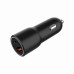 Автомобільний ЗП Gembird TA-UC-AC2PDQC38-CAR-01, 1xUSB-A (18W QC3.0) + 1xUSB-C (PD 20W), чорний