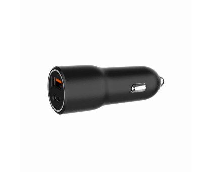 Автомобільний ЗП Gembird TA-UC-AC2PDQC38-CAR-01, 1xUSB-A (18W QC3.0) + 1xUSB-C (PD 20W), чорний