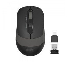 Миша бездротова A4Tech Fstyler FG10CS Air2 (Stone Grey),  USB, колір чорний+сірий