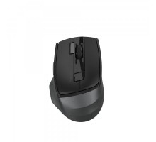 Миша бездротова A4Tech FB45CS Air2 (Smoky Grey), безшумна Fstyler, BT+RF (Combo), 2000DPI, USB, вбудований акумулятор, сірий+чорний