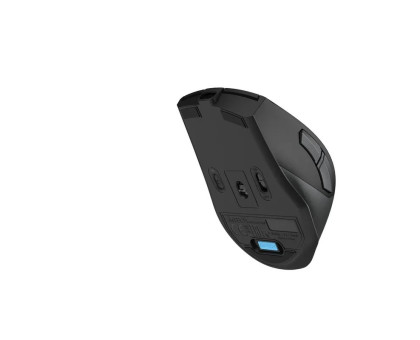 Мышь беспроводная A4Tech FB45CS Air2 (Smoky Grey), бесшумная Fstyler, BT+RF (Combo), 2000DPI, USB, встроенный аккумулятор, серый+черный