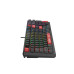 Механічна клавіатура A4Tech Bloody S98 (Bloody Red), червоні світчі, RGB підсвічування клавіш, USB, чорна