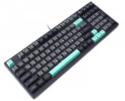 Клавіатура ігрова механічна A4Tech FS300 (Panda Rock Climbing), USB, FS Switches, сіра Клавіатура ігрова механічна A4Tech FS300 (Panda Rock Climbing), USB, FS Switches, сіра