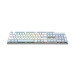 Клавіатура A4Tech FS100 (Icy Blue) механічна ігрова, неонове підсвічування, USB, FS Switches, срібляста