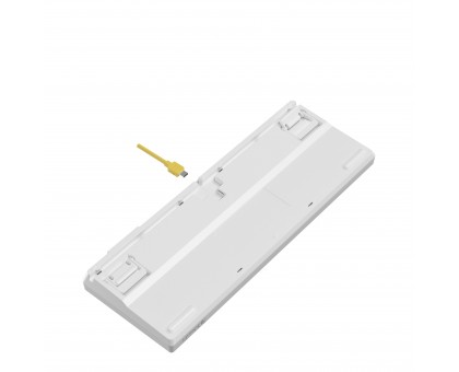 Механическая игровая клавиатура Bloody S87 (Energy White), красные свитчи, USB, RGB подсветка, BLMS TKL Switch, белая Механическая игровая клавиатура Bloody S87 (Energy White), красные свитчи, USB, RGB подсветка, BLMS TKL Switch, белая