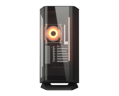 Корпус комп'ютерний Cougar FV270 RGB Black Ігровий, 3*120mm, 1*140mm, ARGB Fan Pre-installed, Type-C x1, USB3.0 x2, Audio x1, чорний
