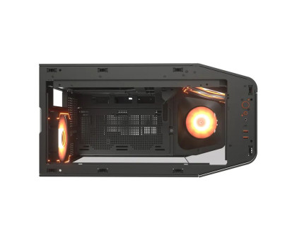 Корпус комп'ютерний Cougar FV270 RGB Black Ігровий, 3*120mm, 1*140mm, ARGB Fan Pre-installed, Type-C x1, USB3.0 x2, Audio x1, чорний