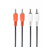 Кабель Cablexpert CCA-2R2R-5M, 2RCA-2RCA, 5 метрів