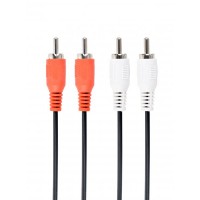 Кабель Cablexpert CCA-2R2R-5M, 2RCA-2RCA, 5 метрів