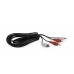 Кабель Cablexpert CCA-2R2R-5M, 2RCA-2RCA, 5 метрів