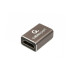 Адаптер Cablexper AP-HDMI8K-FF, HDMI "мама"/"мама", V2.1 8K@60Hz, F/F, алюміній