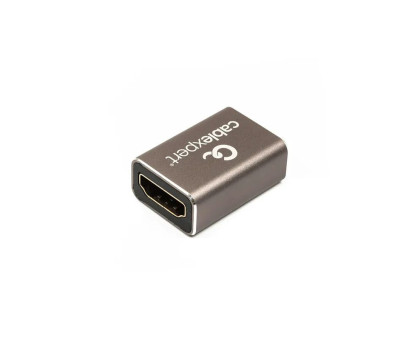Адаптер Cablexper AP-HDMI8K-FF, HDMI "мама"/"мама", V2.1 8K@60Hz, F/F, алюміній