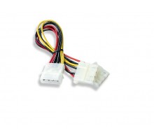 Кабель Cablexpert CC-PSU-1, внутрішній кабель-розгалужувач живлення з 2x5 1/4" конекторами