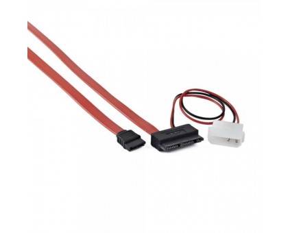 Кабель Cablexpert  CC-MSATA-001, дата кабель(Molex) папа+SATA на MicroSATA, 250 мм.