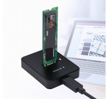 Док-станция для жестких дисков USB Type-C Gembird DD-U3M2 M.2 SATA & NVME SSD 