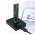 Док-станція для жорстких дисків USB Type-C Gembird DD-U3M2 M.2 SATA & NVME SSD 