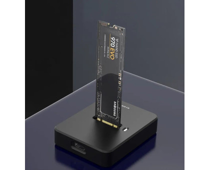 Док-станція для жорстких дисків USB Type-C Gembird DD-U3M2 M.2 SATA & NVME SSD 