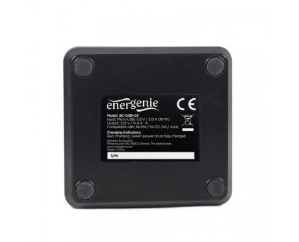 Зарядний пристрій Energenie BC-USB-03