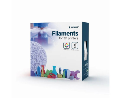 Філамент для 3D-принтера Gembird 3DP-PLA+1.75-01-BK , PLA+, 1.75 мм, чорний