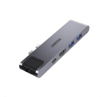 Адаптер Choetech HUB-M24, USB Type-C 7-в-1