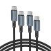 Кабель Choetech XCC-1015, преміум якість USB 2.0 C-тато/C-тато, 1,2 м.