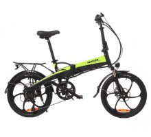 Електричний велосипед Maxxter RUFFER (black-green) 20", чорно-зелений