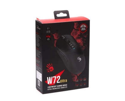 Миша ігрова Bloody W72 Ultra (Black)