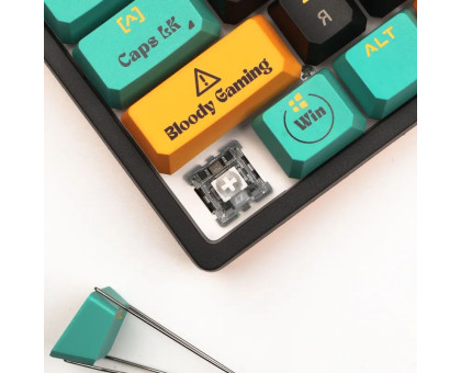 Клавіатура Bloody AT98 (Renegade),  оптична ігрова, USB, RGB підсвічування, Alpha Optical Switch