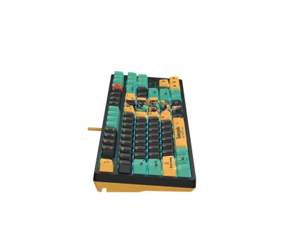 Клавіатура Bloody AT87 (Renegade), оптична ігрова, USB, RGB підсвічування, Alpha Optical Switch