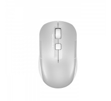 Миша бездротова A4Tech FB26CS Air2 (Icy White), Fstyler безшумна Fstyler, BT+RF (Combo), 2000DPI, USB, вбудований акумулятор, сірий+білий