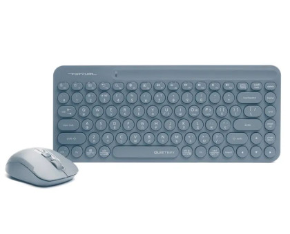 Комплект клавіатура+мишка A4Tech FG3200 Air2 (Blue) Fstyler, бездротовий, колір блакитний