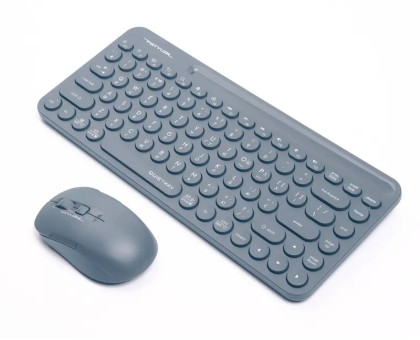 Комплект клавіатура+мишка A4Tech FG3200 Air2 (Blue) Fstyler, бездротовий, колір блакитний