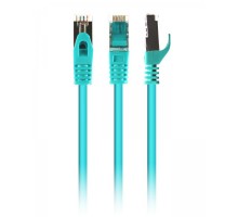 Патч корд Cablexpert PP6A-LSZHCU-G-0.25M, S/STP, литий, 50u" штекер із фіксатором, 0.25 м, зелений