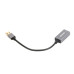 Адаптер, с USB на Gigabit Ethernet, 1000 Mbps, метал, темно-сірий