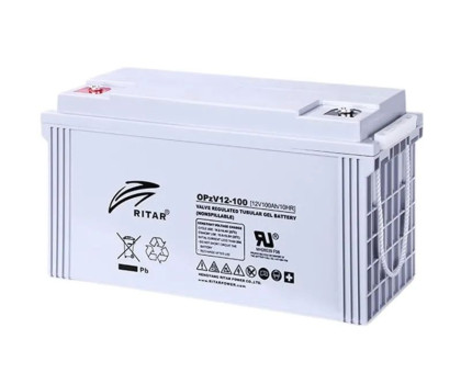Аккумуляторная батарея Ritar OPZV12-100 гелевая 12 В 100 Ач, GEL