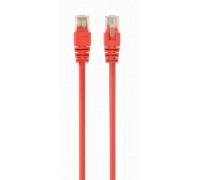 Патч корд Cablexpert PP12-1.5M/R, UTP, категорія. 5E, литий,  50u" штекер із фіксатором, 1.5 м, червоний колір