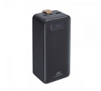 Портативное зарядное устройство (павербанк) Rivacase RIVAPOWER VA1084 (Black), 40000 mA, PD 65W, с LCD, черный