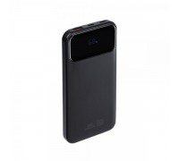 Портативний зарядний пристрій (павербанк) Rivacase RIVAPOWER VA2211 (Black), 10000 mA, QC/PD 22,5 Вт, 3 вбудовані кабелі, чорний